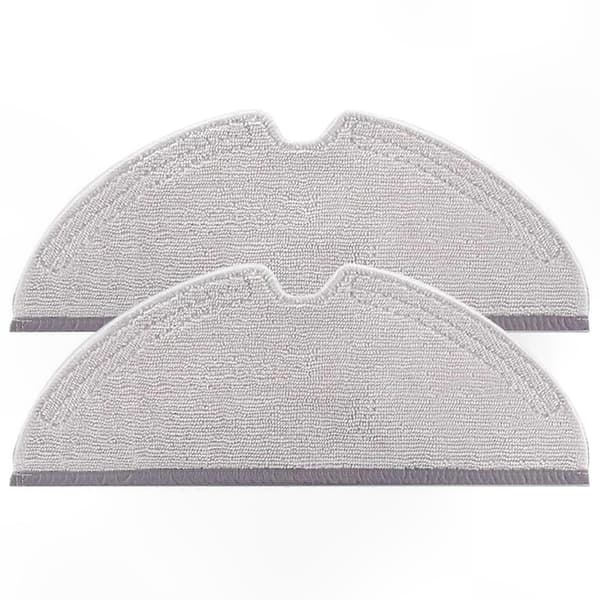 10-pak mikrofiber moppepuder kompatible med Roborock E-serien og S-modeller inklusive Q5, Q7, Q8 varianter