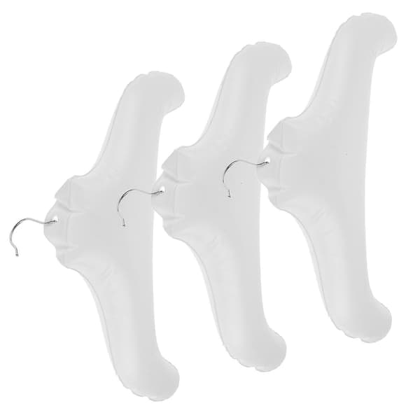 Space-Efficient Inflatable Hangers, Excellent for Travel and Home Organization White White 44.00X25.00X0.30CM