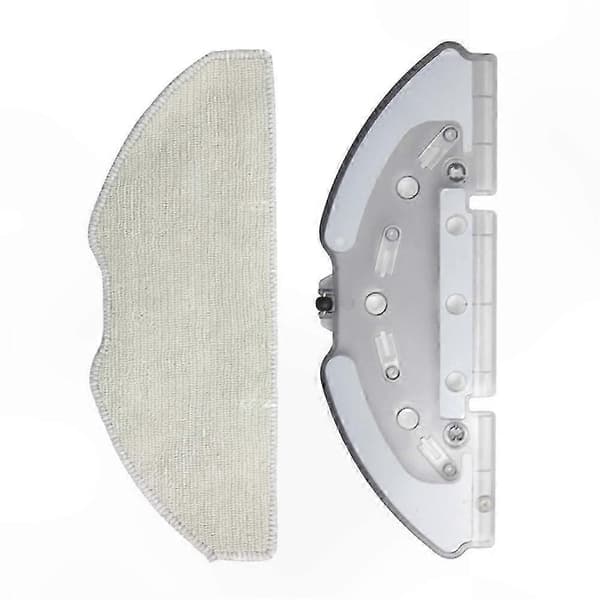 Mopperbakke Dele til Robotstøvsuger Tilbehør, Erstatningskludholderbeslag til S8 Plus og RE4 Plus Modeller, Kompatibel med Flere Mærker Gray cloth