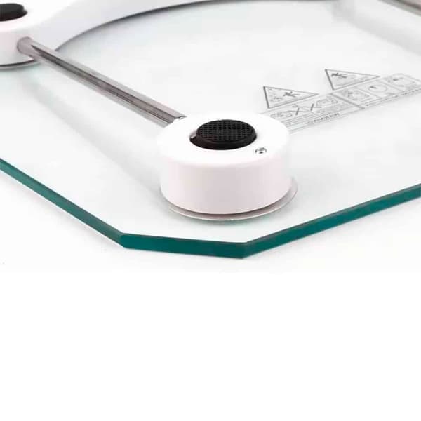 [RM] Bathroom scale (180 kg) with transparent glass platform 1286