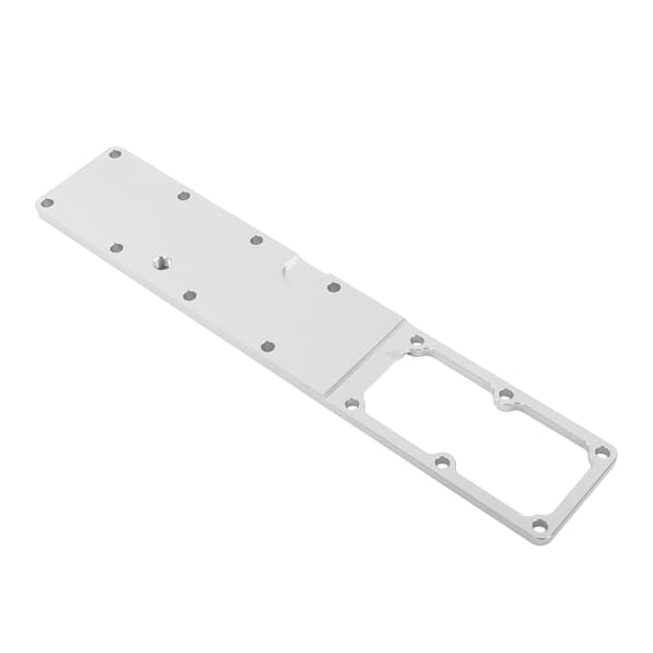 [RM]Insugningsgrenrör Plenum Grid Heater Delete Plate Billet Aluminium Replacement för Dodge Cummins 6.7L 2500 3500 2008-2017