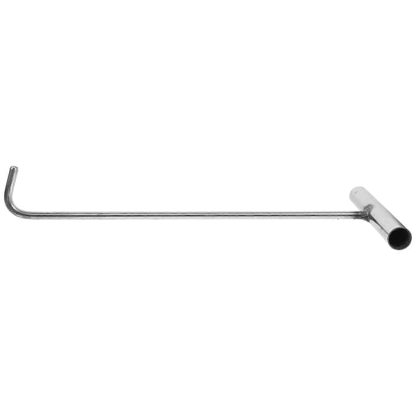 [RM]Vattenbrunnslockskrok Rostfritt Stål 38Cm Längd T-formad För Att Dra Ramar 1Set