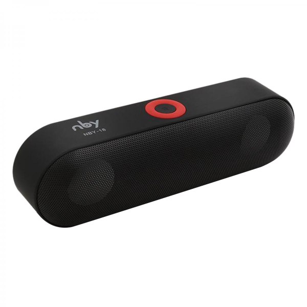 NBY-18 Mini Bluetooth högtalare Bärbar trådlös stereoljudsystem Grå