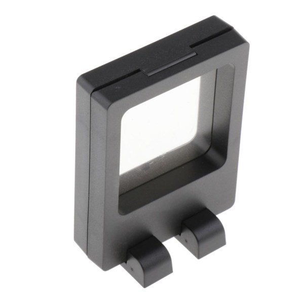 3D Flytande Ram Skuggbox Fotoram Smyckesdisplay Skydd G
