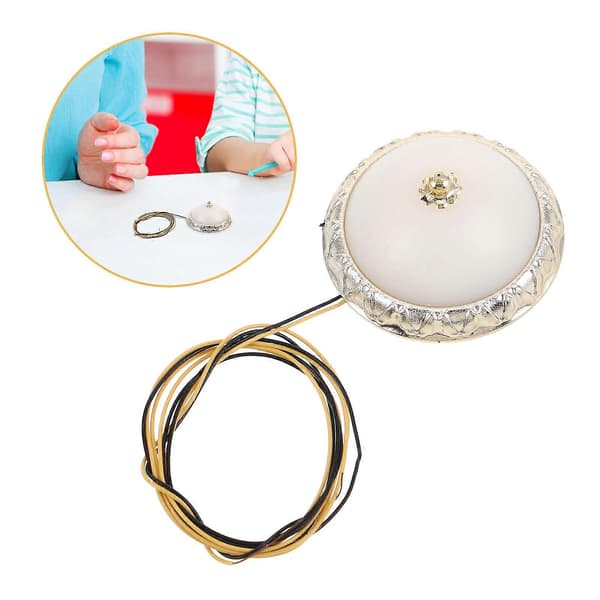 Dukkehus Loftslampe til 3 stk. Miniature Rund Varm Hvid Lampe Sæt Multi 3.00X3.00X1.50CM