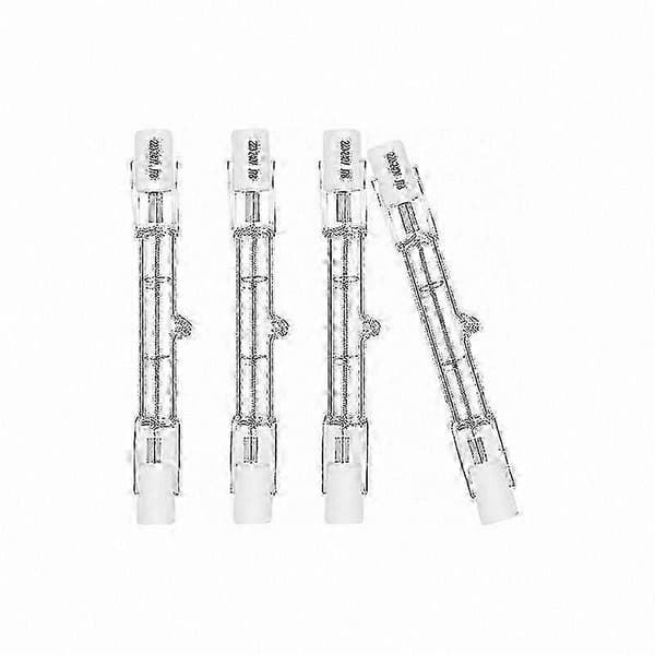 4-pakning R7s 230V Halogenpærer, 120W Varm Hvit 2700K Belysning