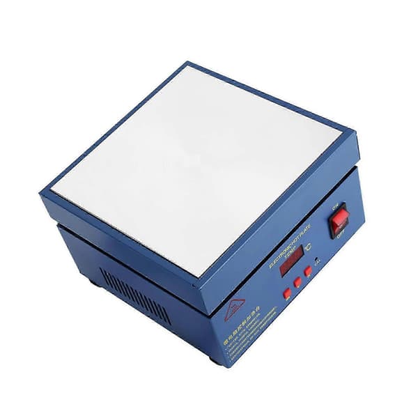 [RM] Elektrisk varmeplade 200x200mm 800W LED forvarmestation 220V