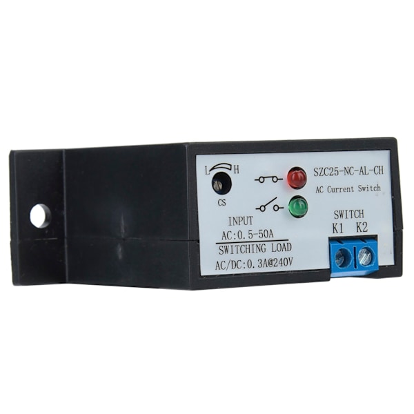 [RM]SZC25-NC AL-CH Self-powered Adjustable Normally Closed AC Current Sensing Switch AC 0.5-50A