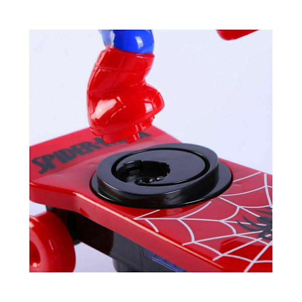 Spiderman Elektrisk Skateboard 360° Rotation Musik Med Ljus Barnleksaker Julklapp