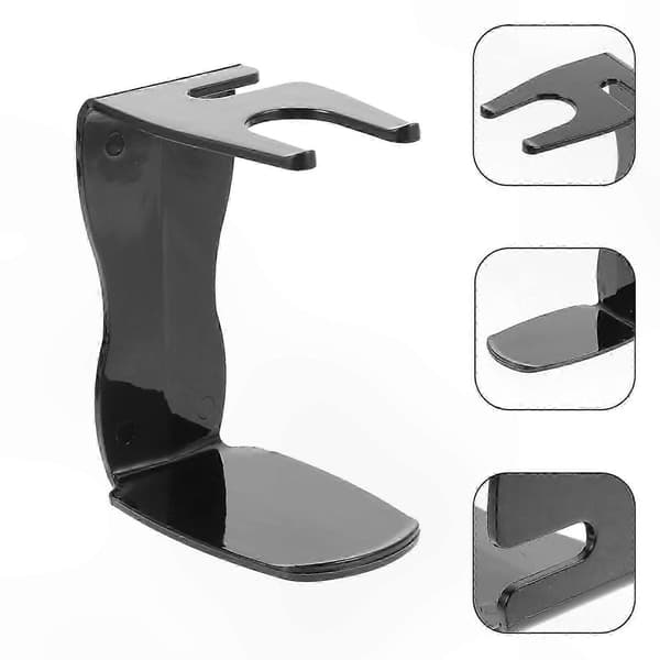 Barberkost- og skraberholder til badeværelsesopbevaring Black 11.00X8.00X5.00CM