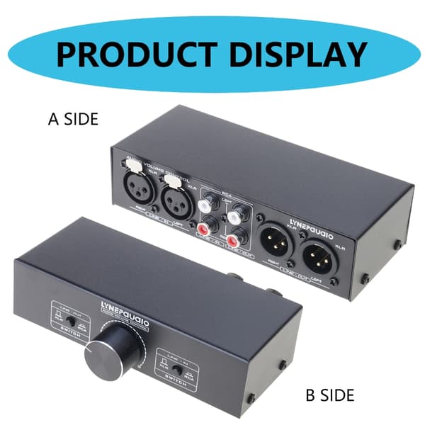 [RM]Lightweight Passive Preamplifier for Active Speaker Systems with Volume Adjustment