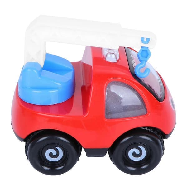 Vauvan inertia-auto, tekninen leluauto opetukseen, 1 kpl, punainen