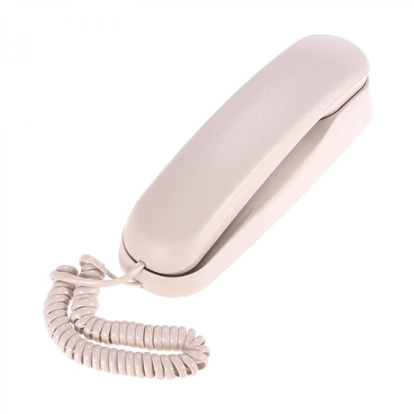 Väggmonterad Fast Telefon Fast Trådbunden Handenhet Telefon Rosa
