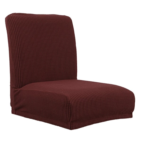 Låg Rygg Stretch Jacquard Stolsöverdrag, Barstol, Caféöverdrag, Café