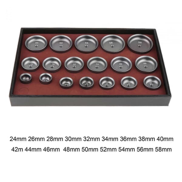 18x Watch Press Tool Assorted Hand Tools Craft Watch Back Case Closing Tool