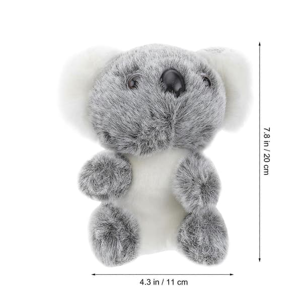 [RM]Plysdukker Simulation Koala Dukke til Børn Leg Grå Tegneserie Gave