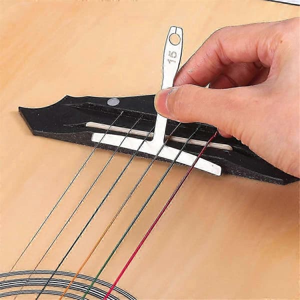 Gitarr Mätverktygssatser Gitarrverktyg Tillbehör Reparationssatser för Musikinstrument
