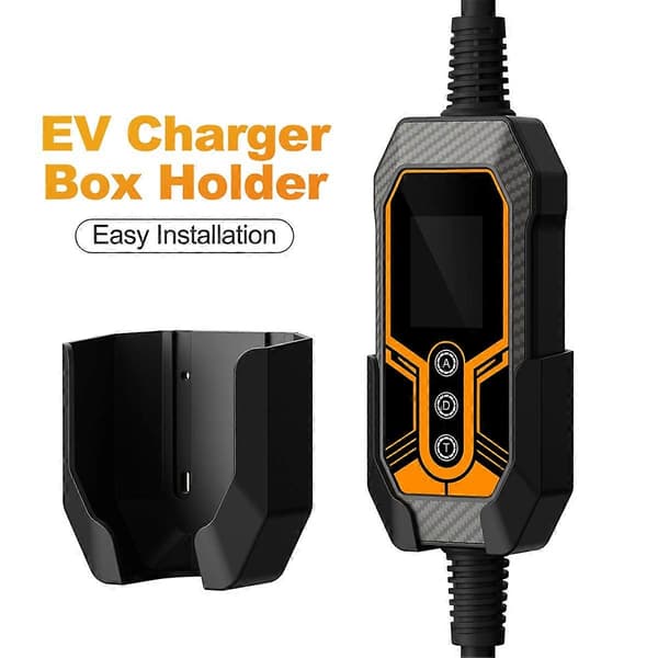 EV Charger Holder High Strength Hook Easy Installation Fixed Wall Mount for Portable EV Charger 7KW 11KW