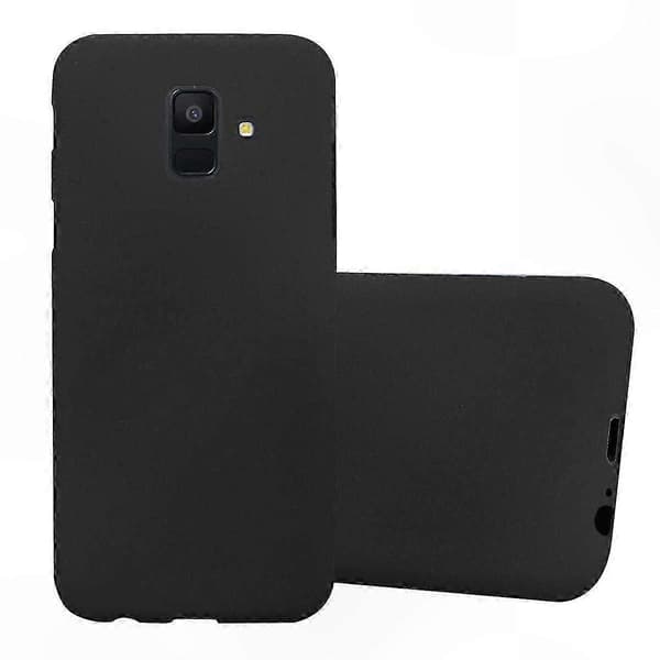 TPU skyddsfodral för Galaxy A6 2018 telefonfodral FROST BLACK Galaxy A6 2018