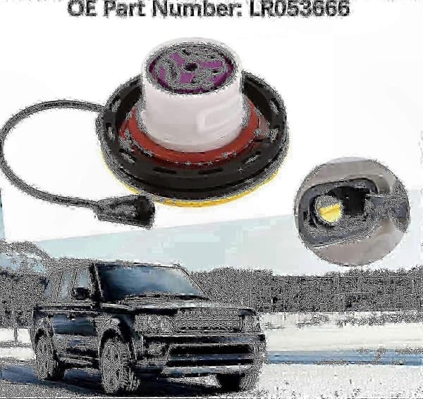 Præcis pasform benzintankdæksel til Range Rover Evoque, udskiftning af tankdæksel LR053666