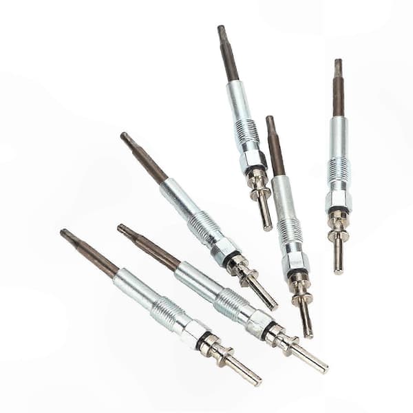6 stk. glødeplugger erstatning for dieselmotorer 3 5 6 7-serien X3 X5 X6 12237786869