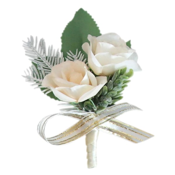 Boutonniere Corsage Bröllopsnål Brudbrosch