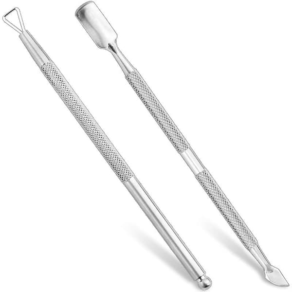 Cuticle Pusher Nail Scraper Set Professional Removal Tool Nail Manicure Tool