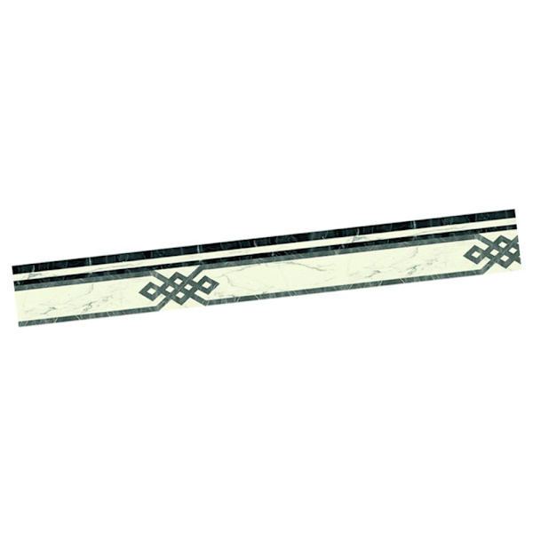 Självhäftande självlysande kakeldekor, linjer med mellanrum, väggdekor Stil03