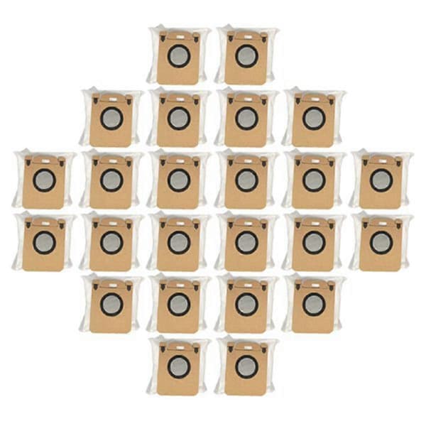 24 stk støvsugerposer for Bot D10 Plus RLS3D støvsuger reservedeler tilbehør As Shown
