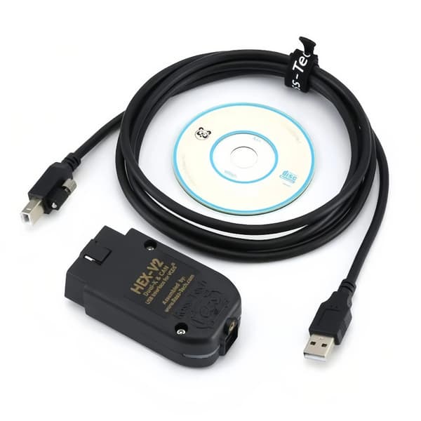 HEX V2 VAG Flersproget VCDS 24.7 ATMEGA162 FT232 5054 Køretøjstester [RM]