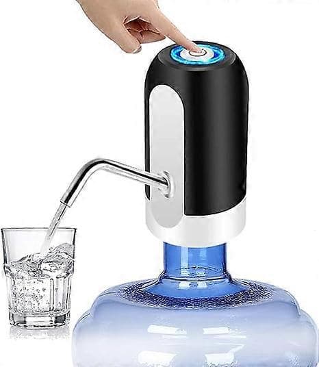 Vattenflaskpump 5 Gallon Vattenflaskdispenser USB-laddning Automatisk dricksvattenpump Bärbar elektrisk vattendispenser Vattenflaskomkopplare