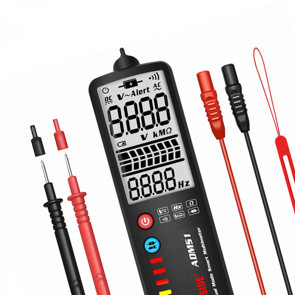 Linje LCD Digital Multimeter Voltmeter DC AC Spänningstestare Stil 1