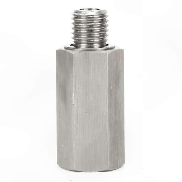 Rustfrit stål 1/8 NPT olietryksensor T-adapter M12x1.5 til brug i biler