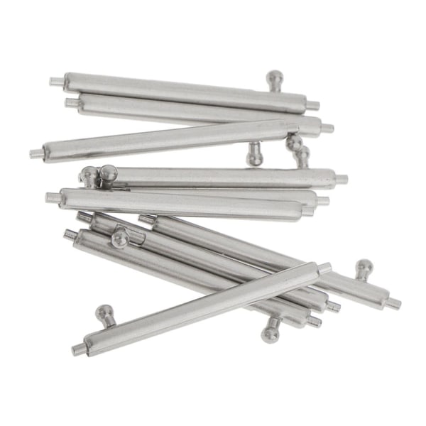 10st Snabbfäste Cylindrisk Tryckknapp Fjäderstift Klockor 19mm