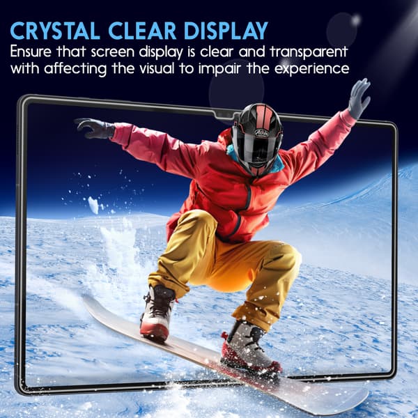 3-Pack Samsung Tab S10 Ultra Screen Protector - Tempered Glass 9H - Super Quality 3D[RM]