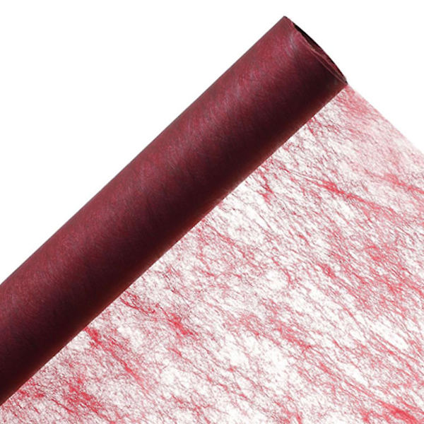 Vattentätt Blomsterbukett Omslagspapper Mjölk Bomull Omslag Presentförpackningsmaterial Rulle 58cm 10 Yard Grapefruit red