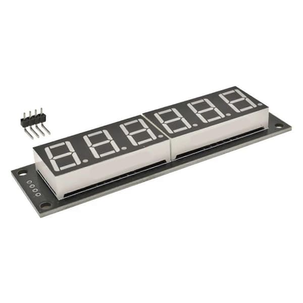 4X TM1637 6-numeroinen 0,56 tuuman 7 segmentin digitaalinen putkikellomoduuli valkoinen LED-näyttö White