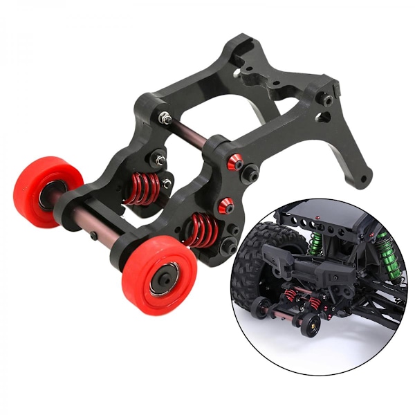 Wheelie Bar För Tra-xxas XMAX-X 1:5 RC Monstertrucks 2 Hjul Röd
