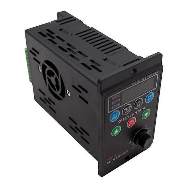 [RM]220V Single-Phase Input Three-Phase Output Motor Driver Frequency Converter with Four-Digit Digital