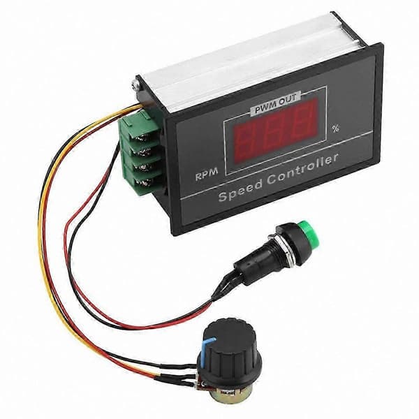 DC Motor Hastighedsregulator 6-60V 30A PWM Justerbar Guvernør Regulator