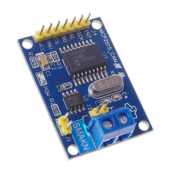SPI-mottagarmoduler CAN Bus MCP2515 TJA1050 Controllers utvecklingar för Arduino 85℃-40℃