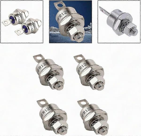2025 Positiv Katode/Negativ Anode Diode 1200V Sett med 4 for 70HFR120 Likretter