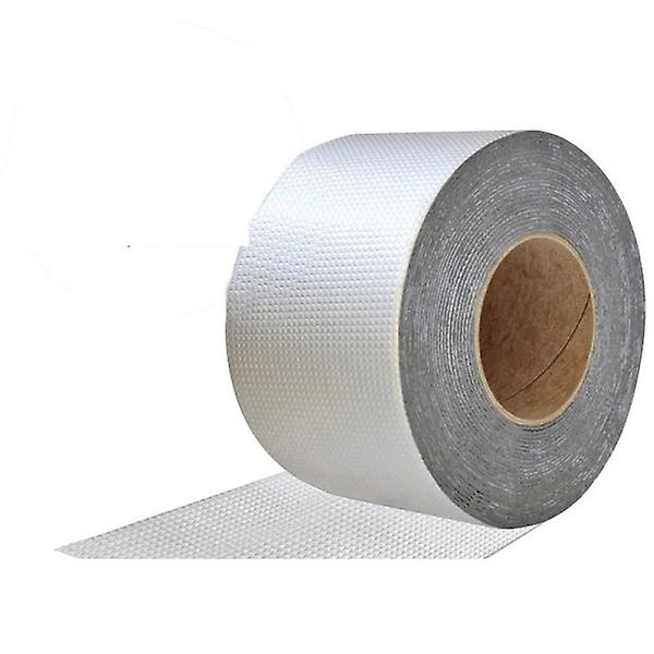 5 Meter Vattentät Tejp Högtemperaturbeständighet Aluminiumfolie Förtjockad Butyltejp