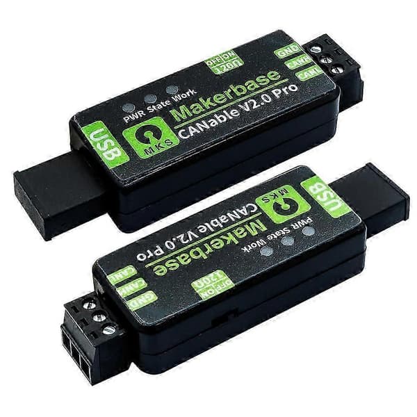USB til CAN FD-adapter, CAN-analysatormodul med virtuel seriel port, kompatibel med Raspberry Pi og Klipper, V2.0