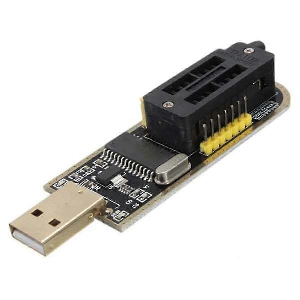 CH341A 24 25 -sarjan EEPROM Flash BIOS USB-ohjelmointimoduuli + SOIC8 SOP8 -testipidike EEPROM 93CXX:lle