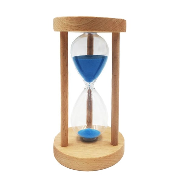 10/15/30 minuter timglas timglas timer klocka dekor blå 30 min