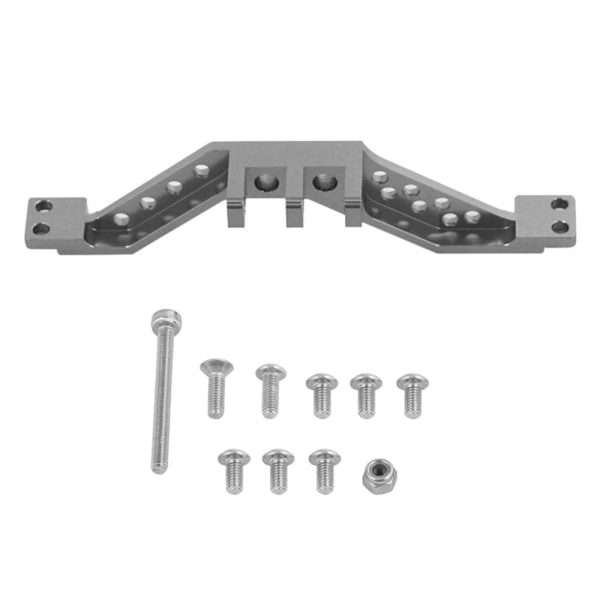 Servo Fäste Bakaxel Förstärkning Fäste Titanium för SCX10 RC Crawler Bil
