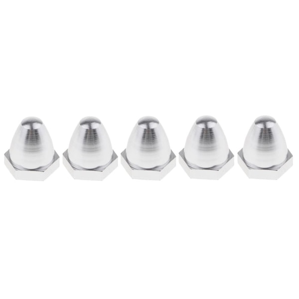 2212 2312 2213 m6 borstlös motor propeller mutter lock adapter, 5-pack, vit