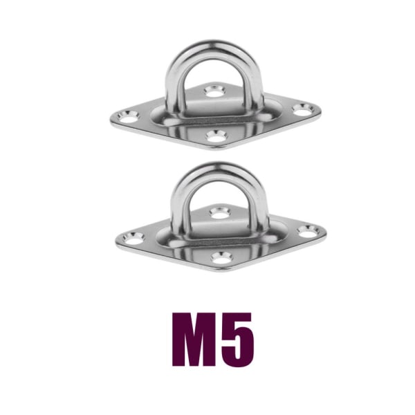 M6 Diamond Eye Pad i rostfritt stål