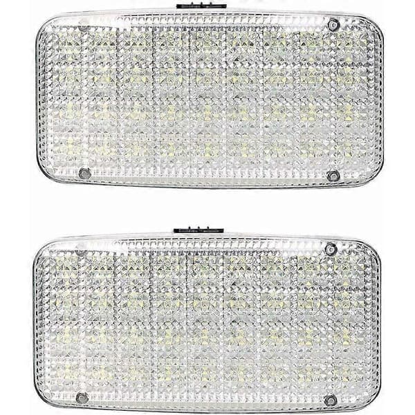 2-pack 36 LED 12V-lampa för bilinteriör